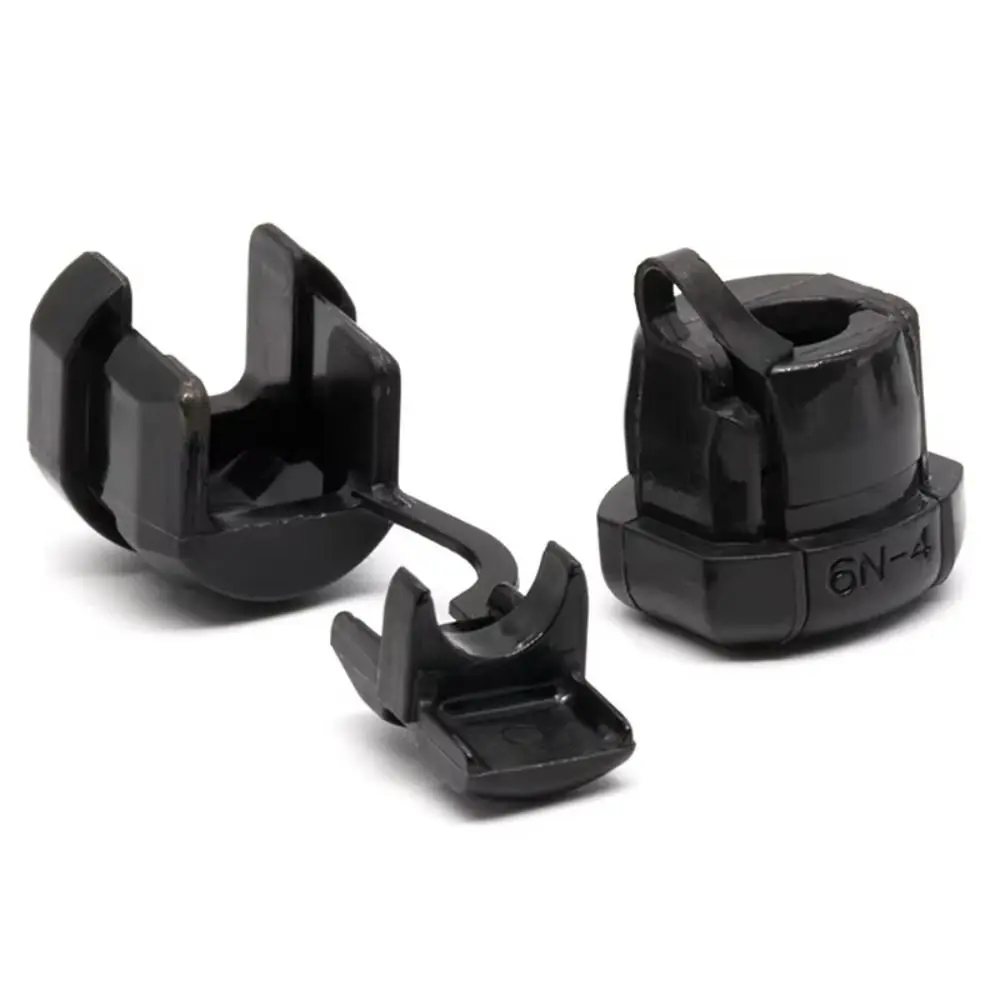 

100pcs Plastic Nylon Power Cord Buckle Cable Ties Self-locking Protection Wire Sleeve Wear-resistant Strap Clamp