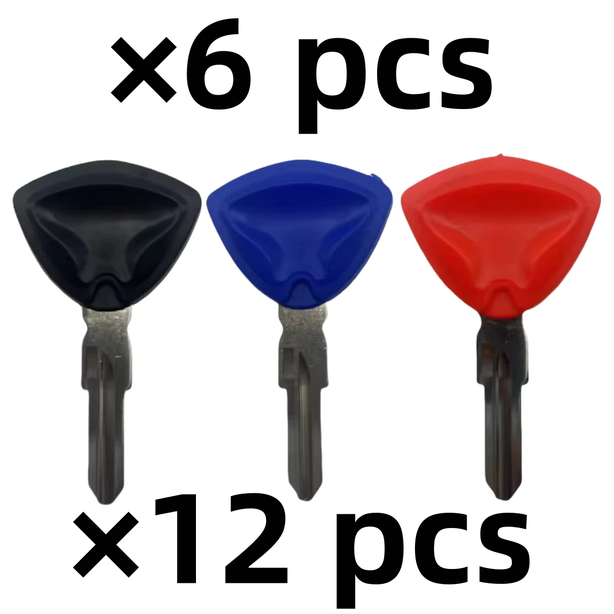 

6pc 12pc For Canadian BRP Bombardier Can-Am SpydeR SM5 Blank Key Motorcycle Replace Uncut Keys can be placed anti-theft