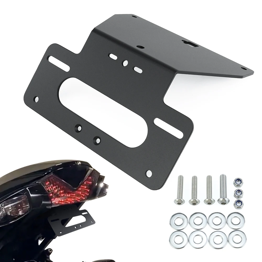 

Tail Tidy Fender Eliminator Fit For Kawasaki ZX14 ZX14R ZZR1400 Concours 14 Versys 1000 Rear License Plate Frame Holder Bracket