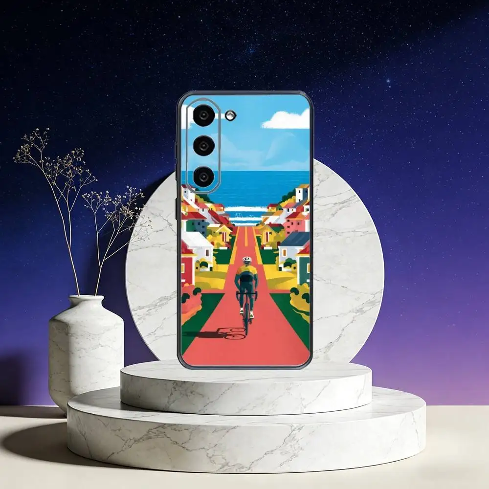 حافظة لهاتف سامسونج جالاكسي A73، A72، A71، A70، A53، A52، A51، أخرى غطاء أسود ناعم #2