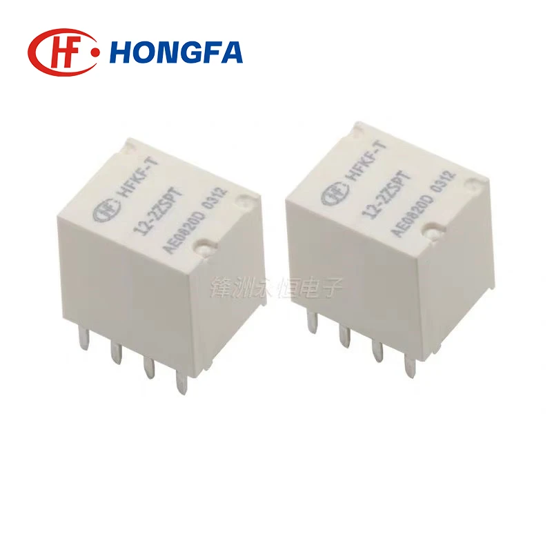 5Pcs HONGFA Relay HFKF-T-12-2ZSPT 12VDC 10Pin 30A 12V Automotive Relay