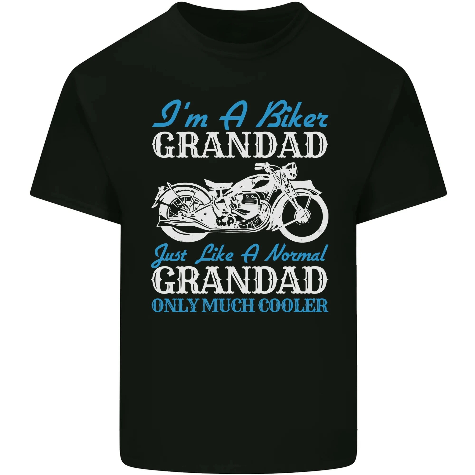 

Biker Motorcycle Bike Men's Light Cotton T-Shirt Comfortable