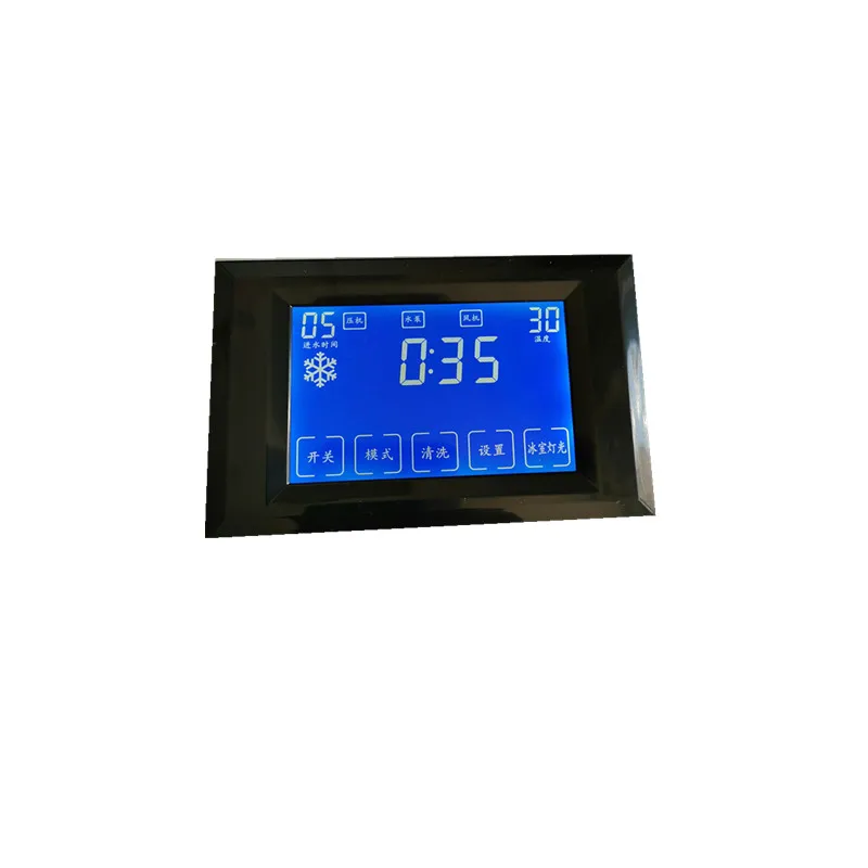 Imagem -05 - Placa de Controle Universal para Máquina de Gelo Fluindo Placa de Computador Display Lcd Ajuste