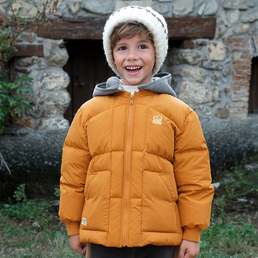 

Dave Bella Boys Thicken Down Parka Jacket Children Winter Warm Hooded Down Coats Waterproof Outwear Clothes DK4253693