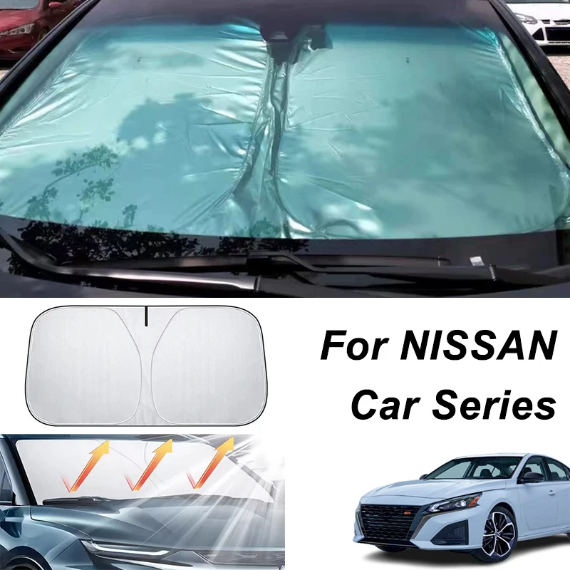 

Car Front Windshield Sunshade For Nissan Altima Sentra Rogue Pathfinder Versa Maxima 370Z Murano UV Protection Sun Shade