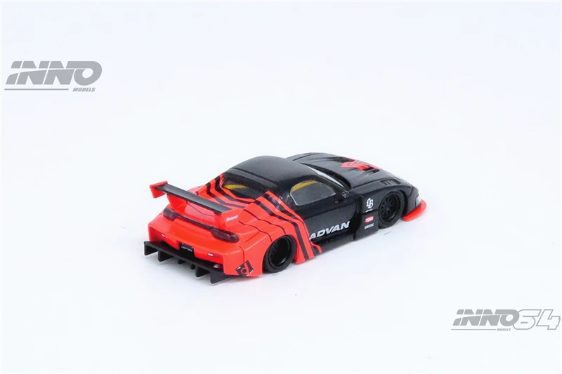 (Pre-order) INNO 1:64 LBWK RX7 (FD3S) LB-SUPER SILHOUETTE ADVAN LIVERY Diecast Model Car