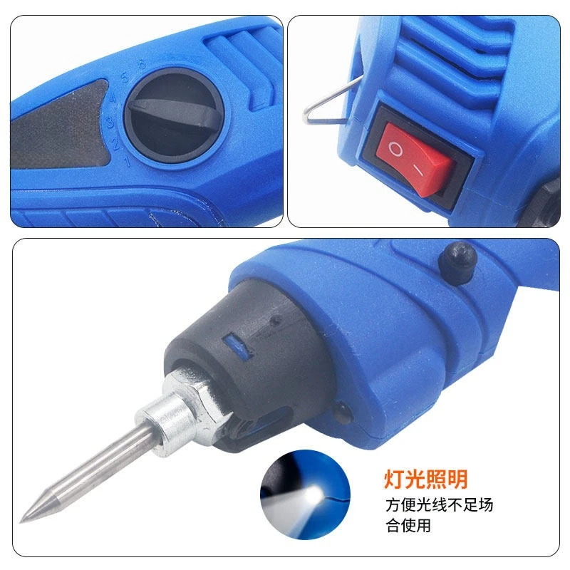 Small Electric Lettering Pen Metal Plastic Ceramic Bowl Marking Pen Handheld Chisel Engraving Machine