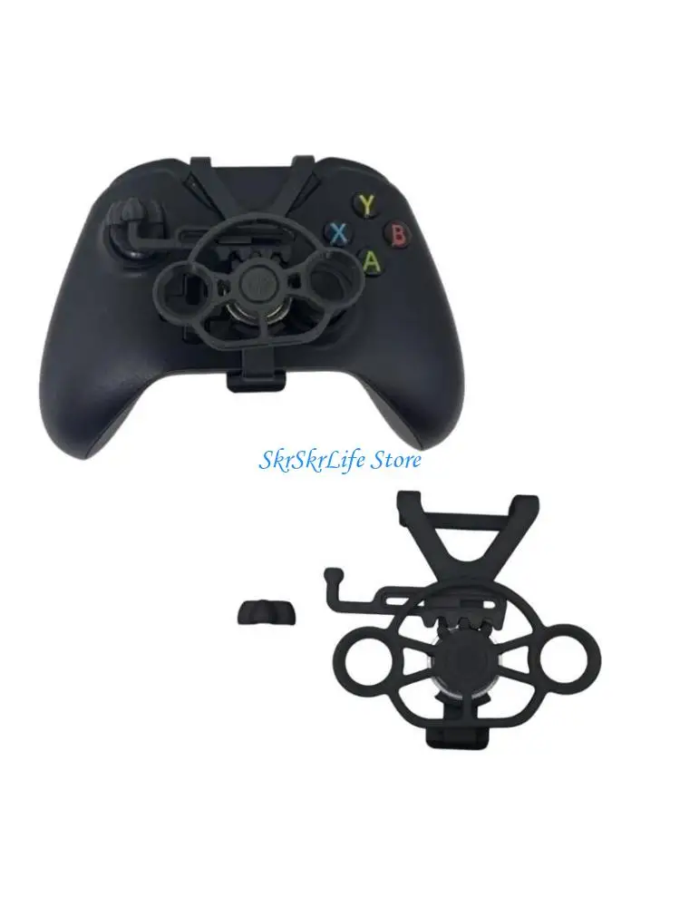 

E65E Gaming Wheel for Gamepad Mobile Joystick Controller Mini Steering Wheel Replacement Racing Game Steering Wheel