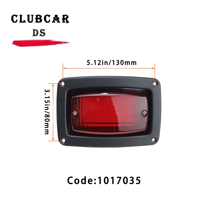 ClubCar DS Golf Cart rear tail light 12V LED excursion sightseeing car brake light turning back light 1017035 indicator lamp