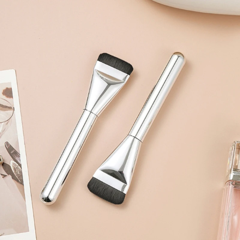 Ultra Thin Foundation Brush Lightweight And Thin Face Contour Brush Flat Contour Brush Foundation Cream Makeup Brushes