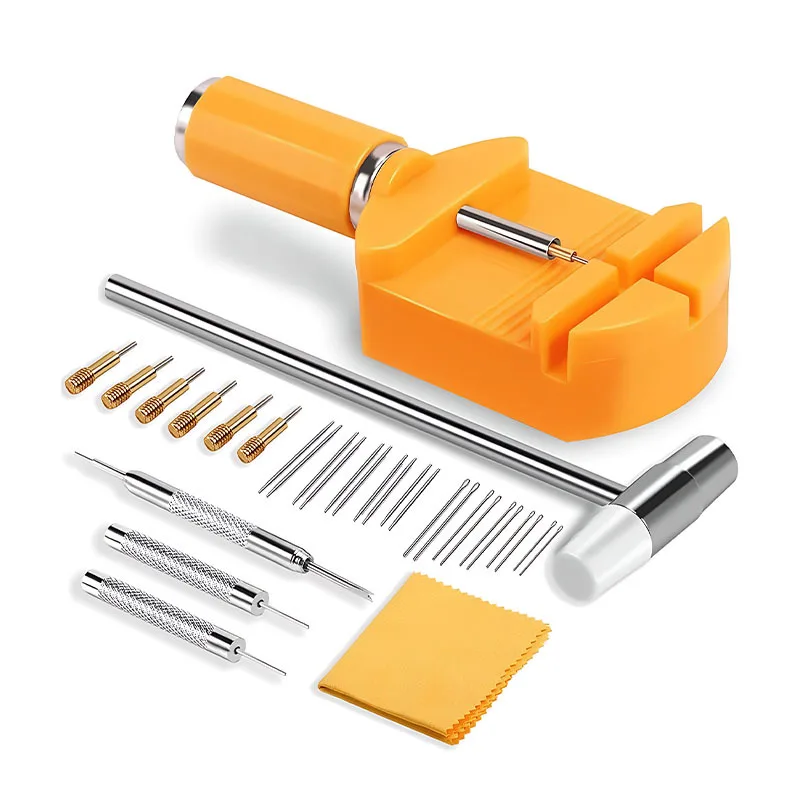 32pcs watch link remove tool watch band adjust removing tool Strap Chain Pin Remover Repair Hand Tool for watches strap chin pin