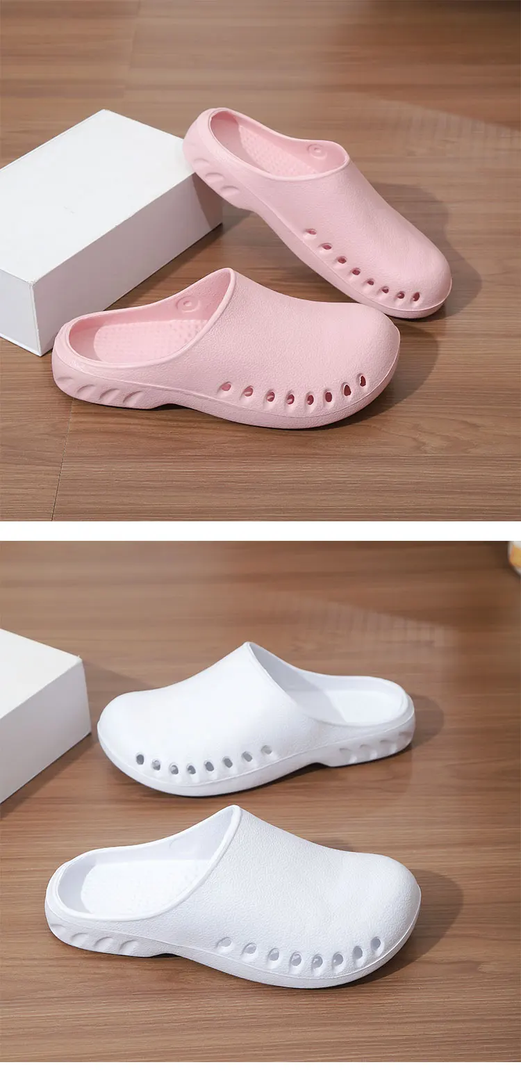 OP-Schuhe, OP-Arbeitsschuhe, verschleißfeste, geschlossene Schuhe mit weicher Sohle, Arzt- und Krankenschwesterüberwachungslabor Wo – Detail 12