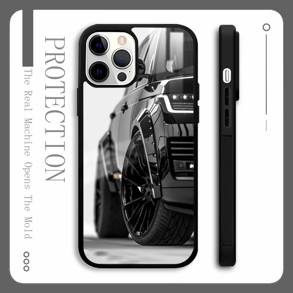 L-Land R-Rover Defender 110 Phone Case For IPhone 16 15 14 13 Pro Max Plus Mini Magsafe Mirror Wireless Magnetic Cover Funda