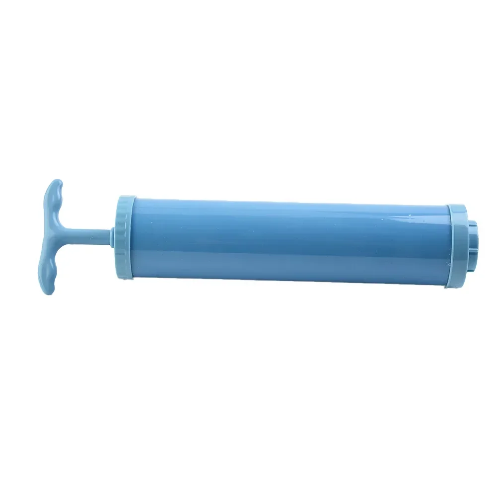 

High Quality Practical Pump Vacuum Saving Clothes Space Storage Suction 24.5x4.5cm Against Water Bag Pump Blue