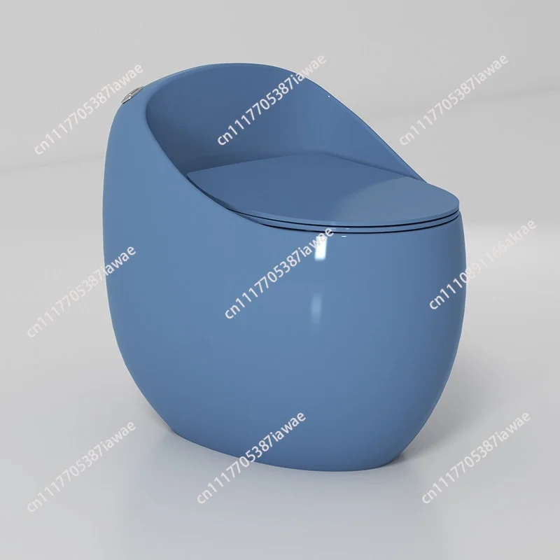 color ordinary toilet siphon type large impulse large pipe small apartment household egg toilet 300mm