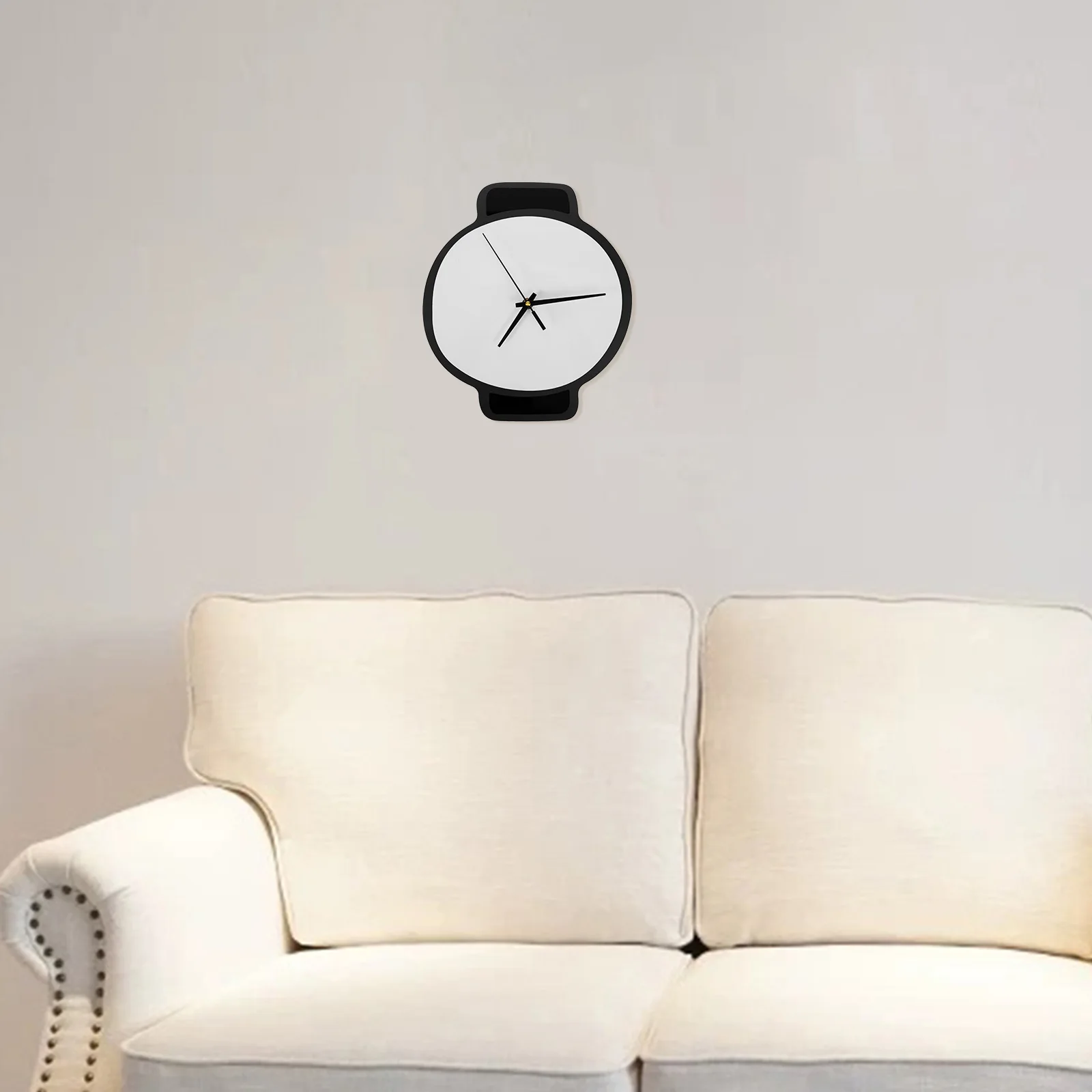 

Creative Wall Cartoon Decorative Unique Silent Modern Decorative Wall Clock Home Office Bedroom Living Room Style Cute Clock