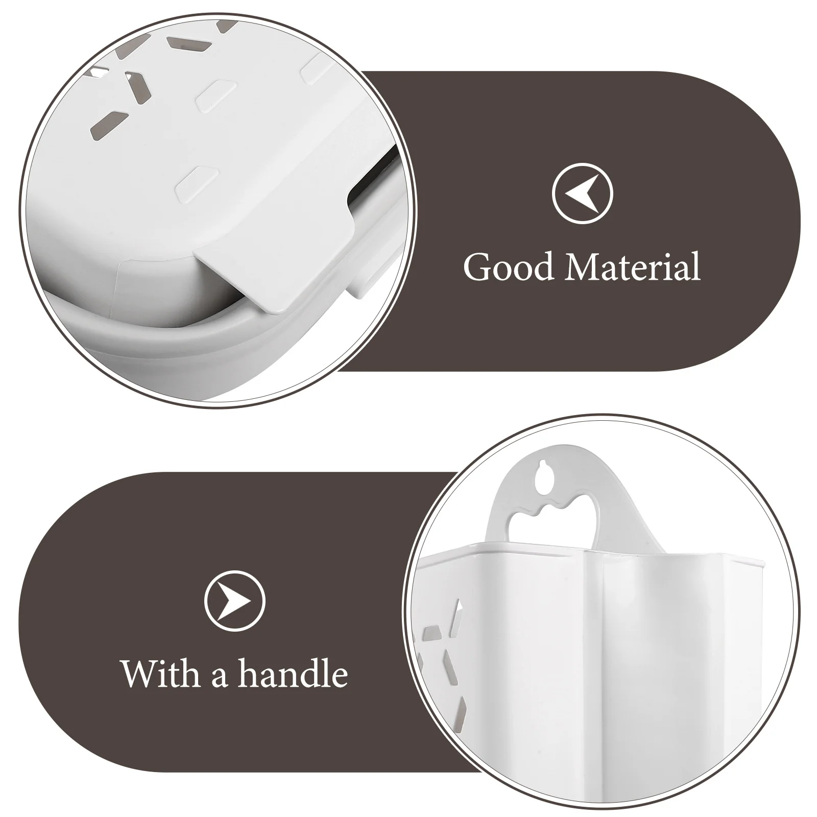 

Folding Laundry Basket Wall Mount Heavy Duty for Clothes Storage Bathroom Bedroom Home Organization Container Laundry Baskets