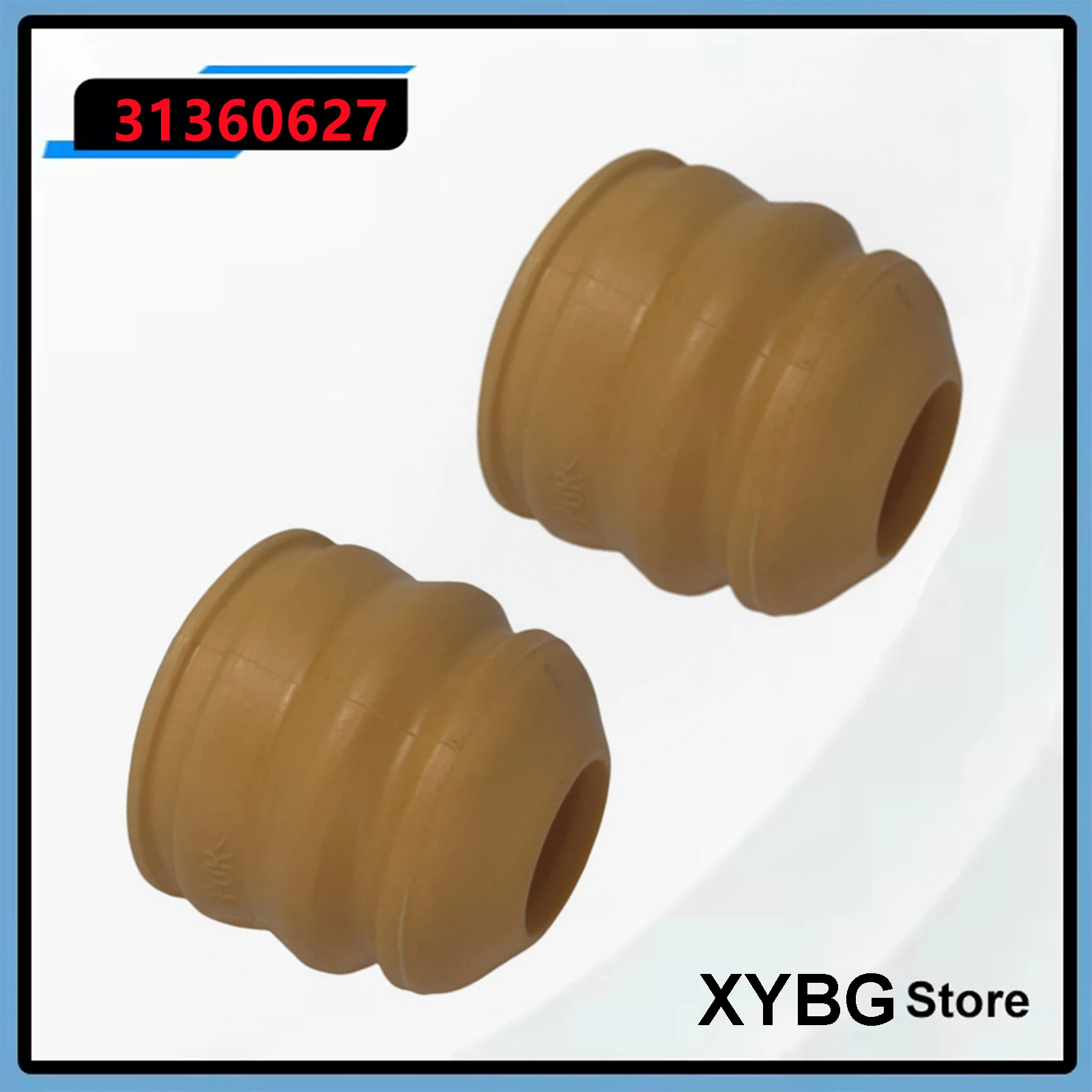 

2Pcs 31360627 for VOLVO XC90 16- Rubber Front Shock Absorber Spring Cushioning