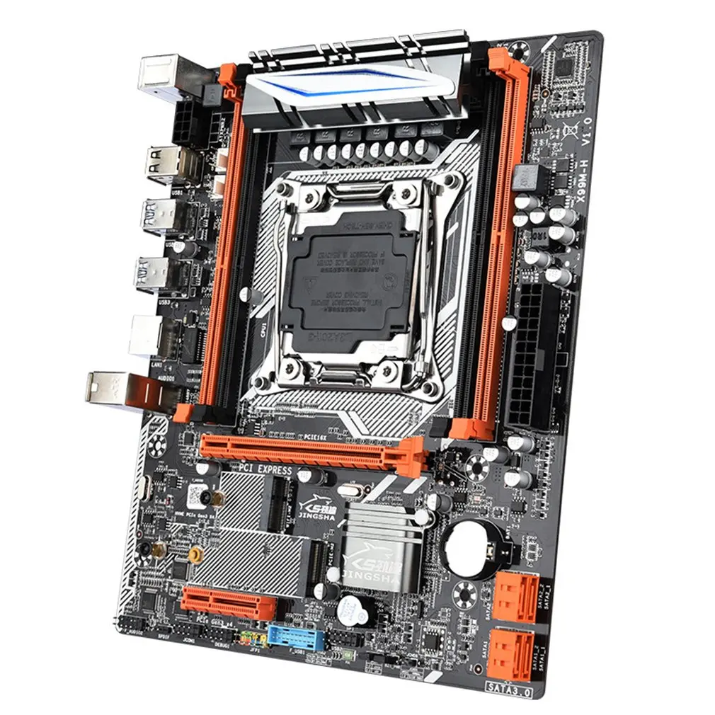 X99M-G2 Motherboard Set LGA2011 V3 V4 E5 Desktop Computer Motherboard DDR4 Memory M.2+M.2 Wifi Gigabit High Speed Network Card