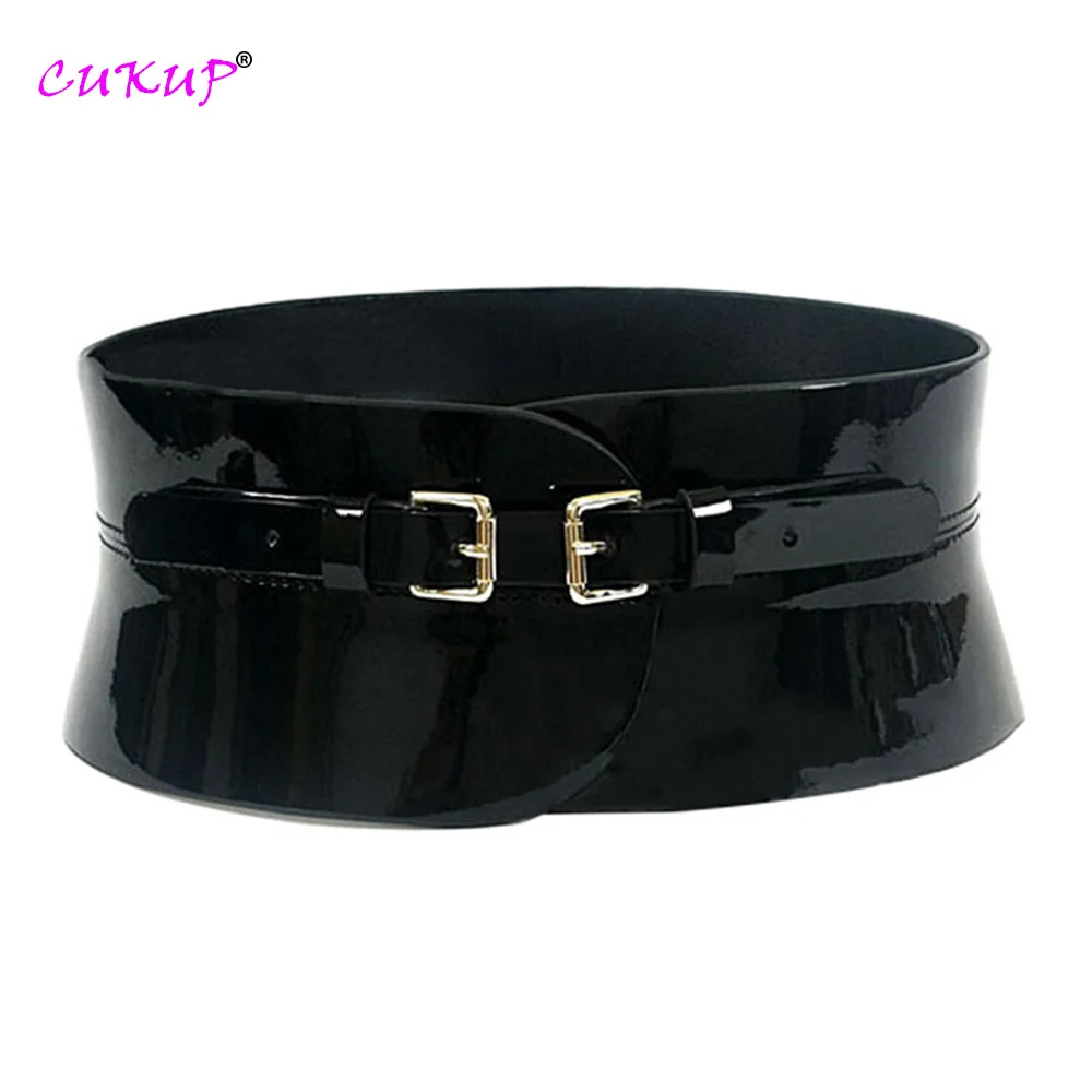 Ladies Design Casual Retro Overcoat Decorative Leather Black Girdle Belts for Women Type Fashion Waistband Belt FCO222