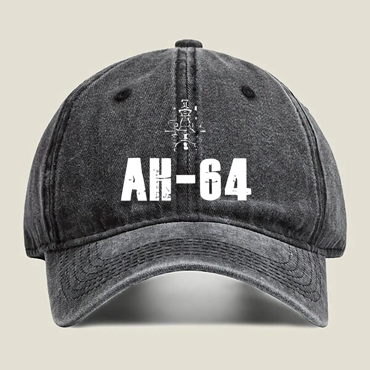 

AH - 64 - мытая бейсболка в стиле милитари вертолета Art