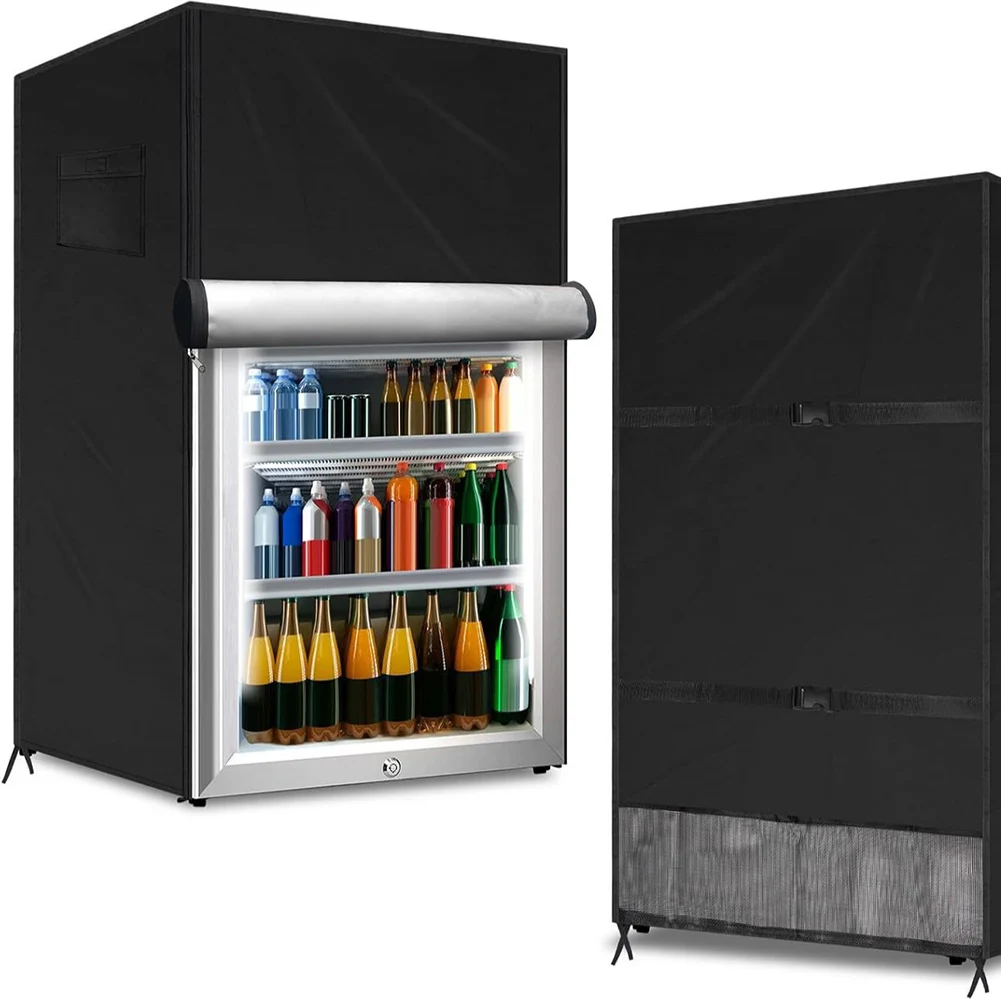 Outdoor Refrigerator  Vertical Refrigerator  Protective  Cover  Dustproof Waterproof Upright Mini Upright Freezers Covers