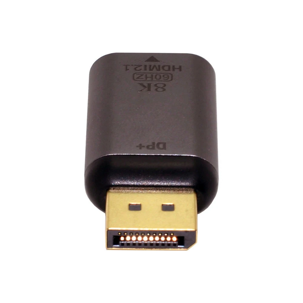 

Cablecc DisplayPort 1.4 Source to HDTV 2.0 Display 8K 60hz UHD 4K DP to HDTV Male Monitor Adapter Connector