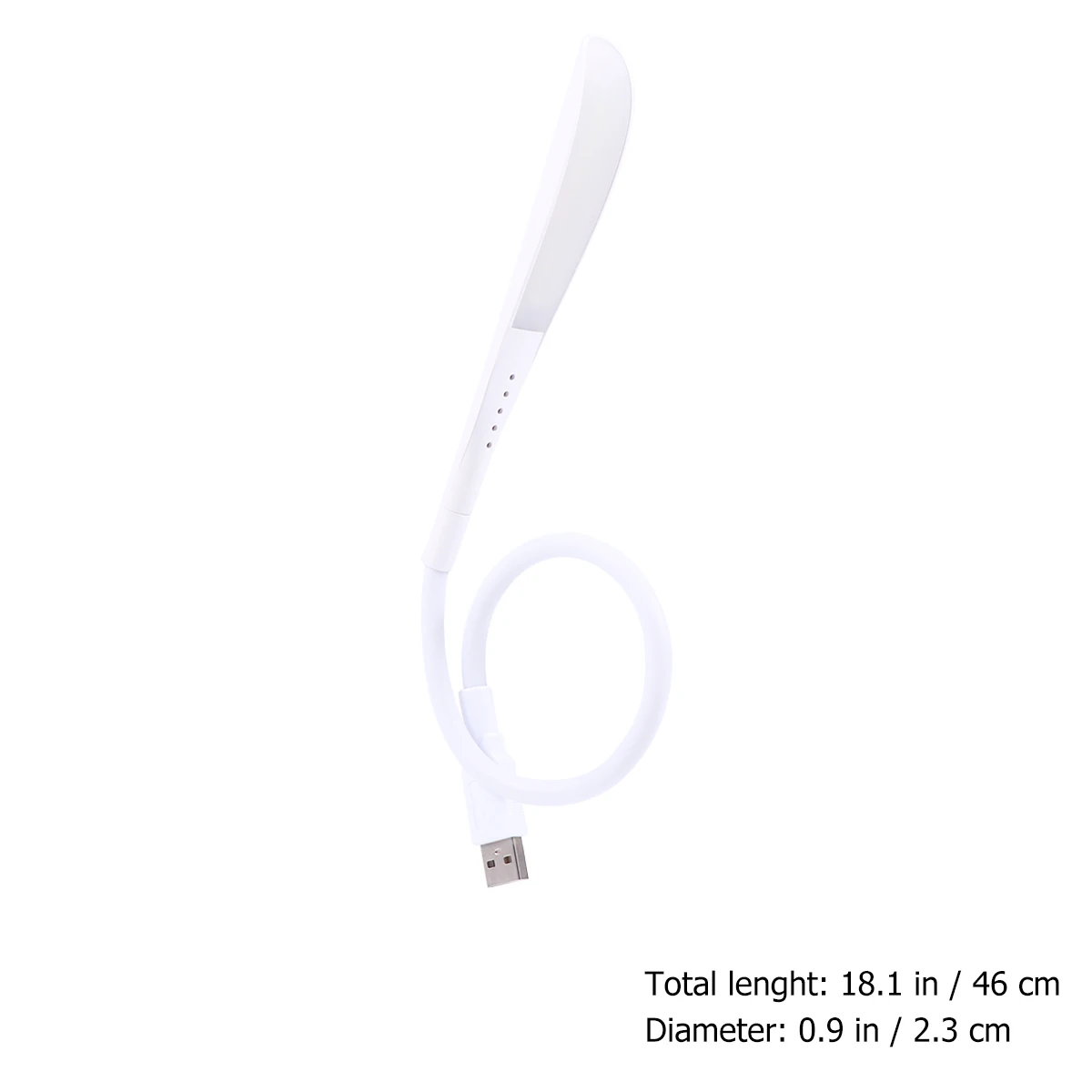 LED Night Light Book Plug-in Lamp for Laptop Mini Portable USB Flexible Stick Touch