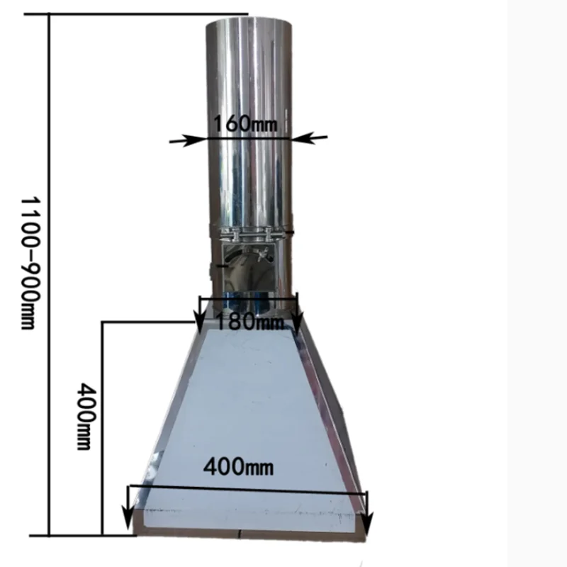 atomic hood/stainless steel fume extractor /fume extractor arms