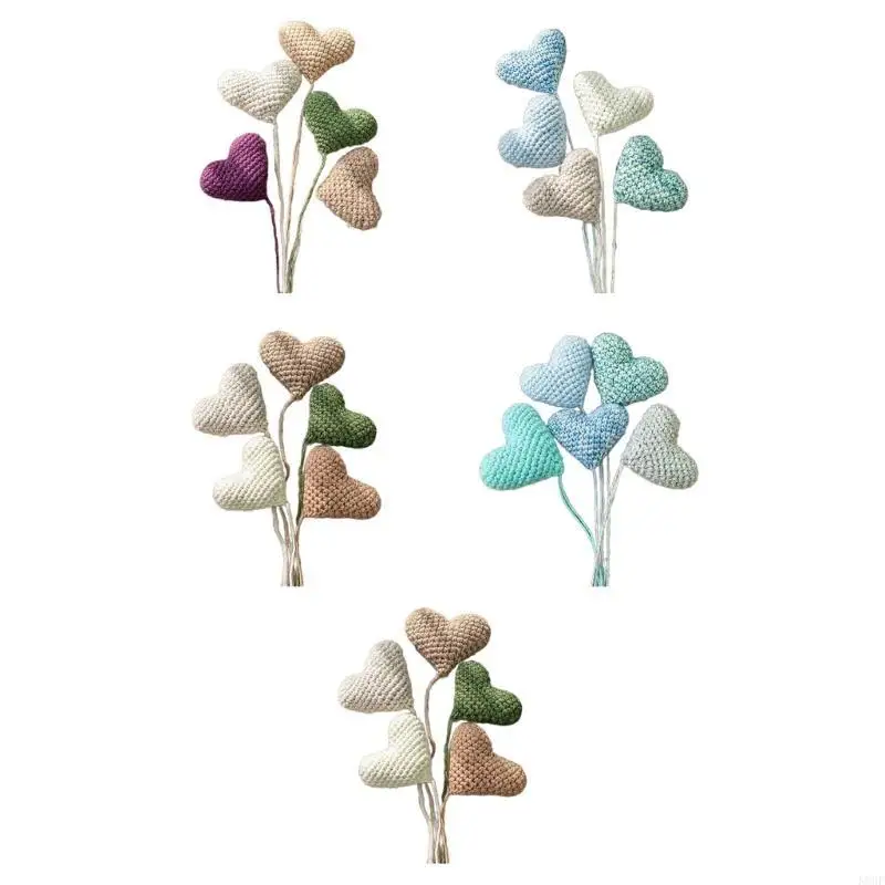 K8GF الطفل استوديو الصور الدعائم محبوك القلب التصوير تخطيط صورة خلفية التصوير الدعائم قلوب محشوة