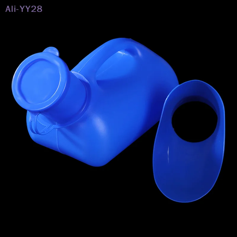 【YY28】1000ML Blue Unisex Urinal Mobile Toilet Pee Storage Tool Travel Car Pee Bottle With Lid Pee Large Capacity Urinary Bottle
