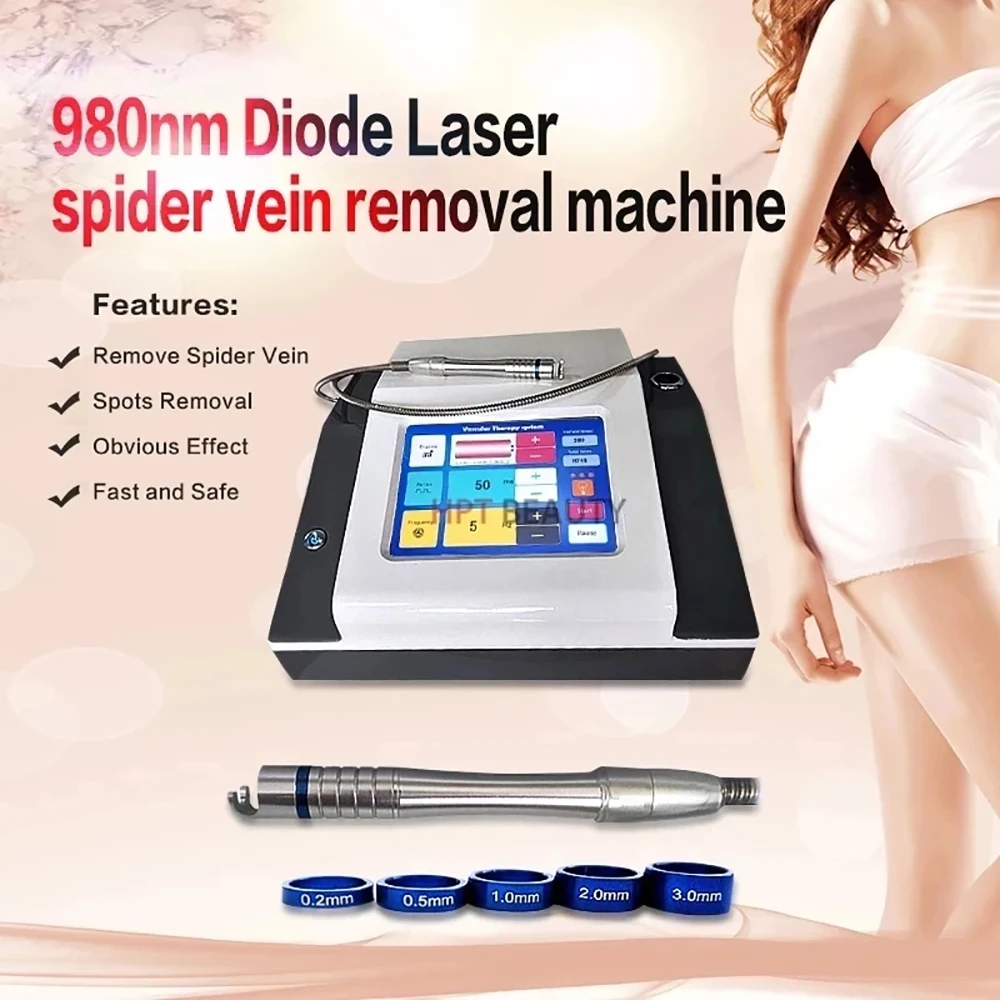 2024 30W Newest 980nm Diode Laser Safe and Scarless 30W Spider Vein Removal High Power Beauty Machine