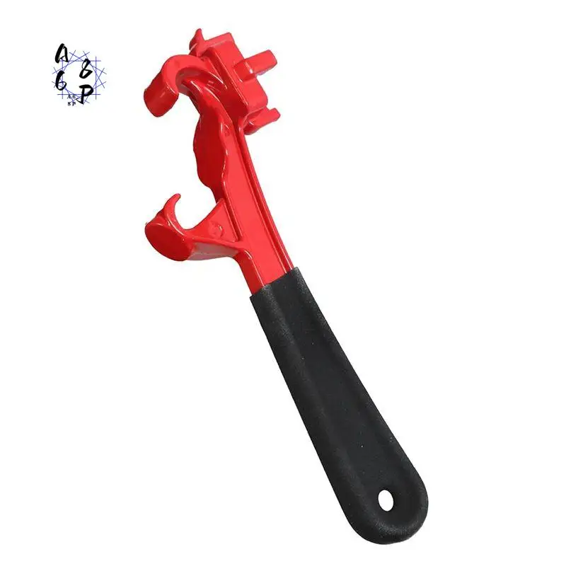 A68P-3-In-1 Bung Wrench & Bucket Opener Tool - Aluminum Drum Lid Remover For 5-55 Gallon Drums, Paint Cans, And Pails