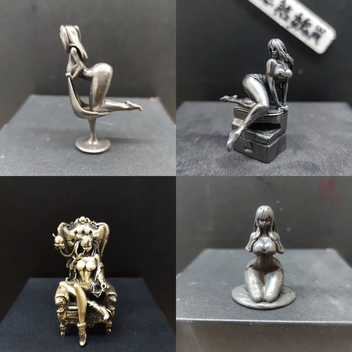 نقية مكعبة الرجعية مثير الجمال زنبق الركوع عمل أرقام زينة أرنب فتاة رحمة شقيقة عارية Ol نموذج موحد الحلي