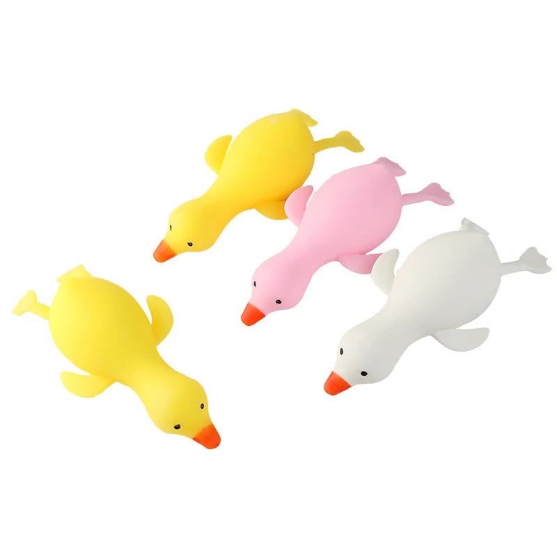 New Duck Squeeze Toys Soft Goose Cute Kawaii Animals Vent Toys Decompression Stretch Toys For Children