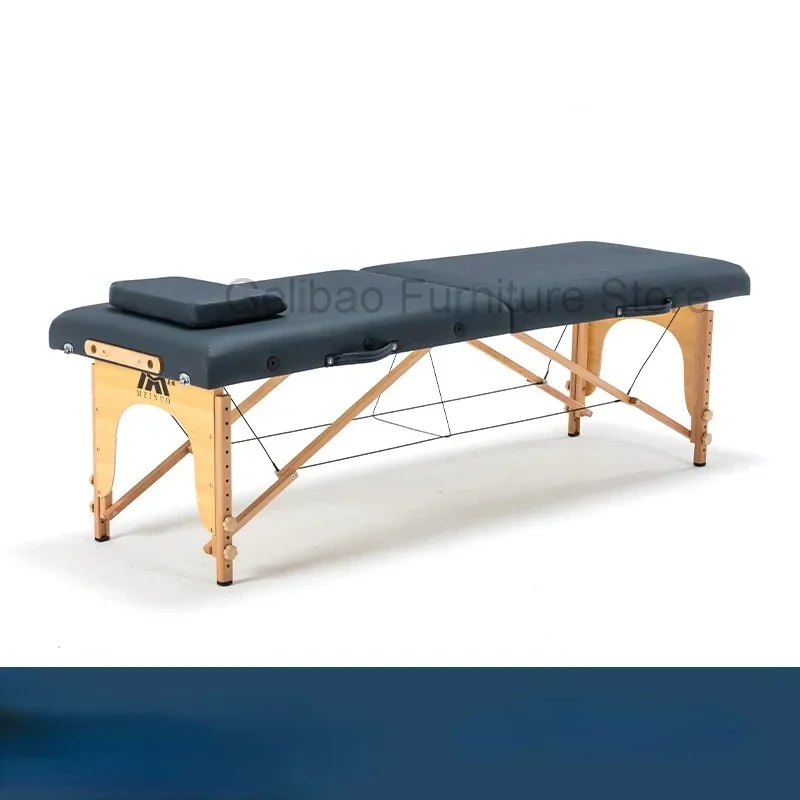 Relaxing Massage Bed Professional Auxiliary Tables Treatment Spa Aesthetics Folding Massage Table Stable Stretchers Furniture