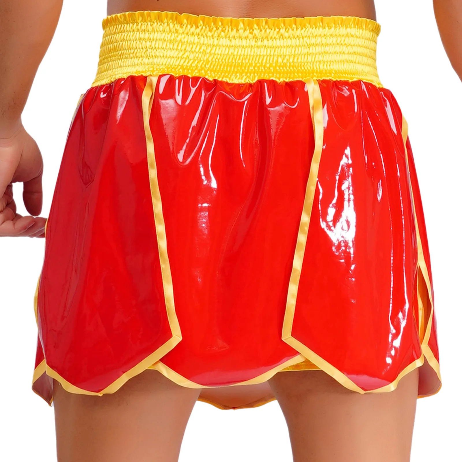 رجل الملاكمة التايلاندية سراويل الملاكمة حزام مطاط بولي Shorts السراويل جذوع كيك بوكسينغ فنون الدفاع عن النفس القتال التدريب الملاكم تأثيري حلي