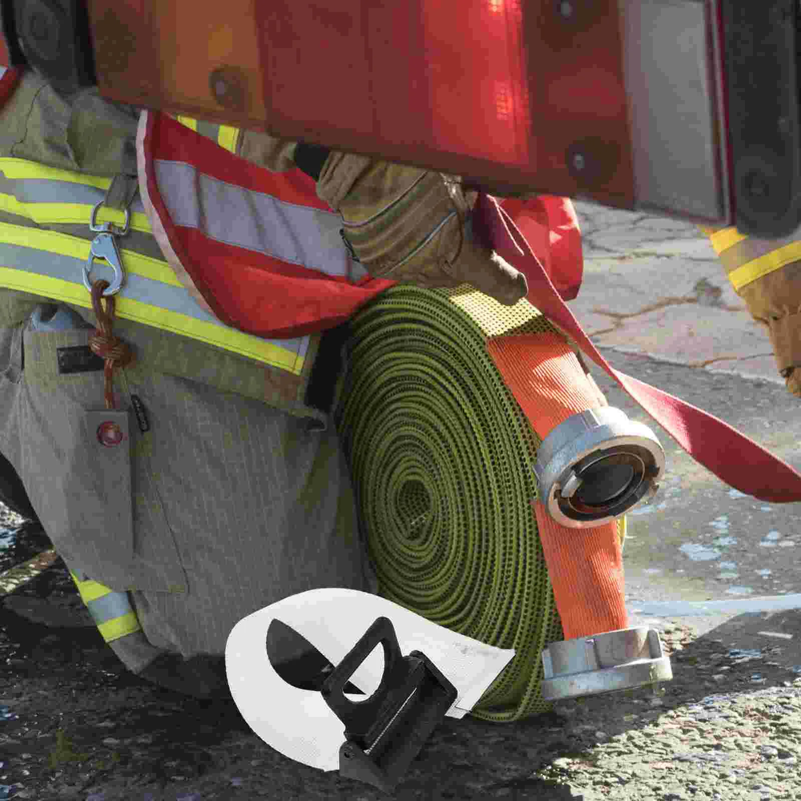 Cable de extensión de gancho para equipo de bomberos, colgador de extensión de accesorios de taller, correa de manguera de organización