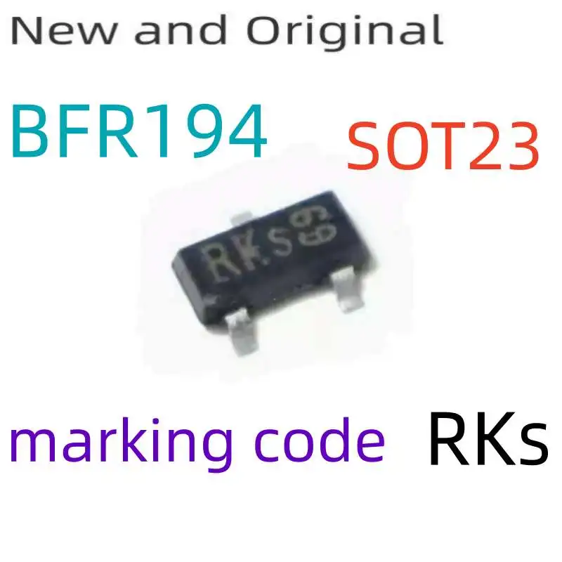 

Bfr194 Sot23 15V 100Ma Pnp Rf Amplifier Transistor Marking Code Rks