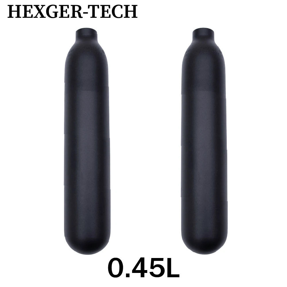 

Газовый баллон высокого давления 0,45 л, 450CC, 30 бар, 4500 фунтов на квадратный дюйм, материал из алюминиевого сплава, спецификация резьбы M18*1,5