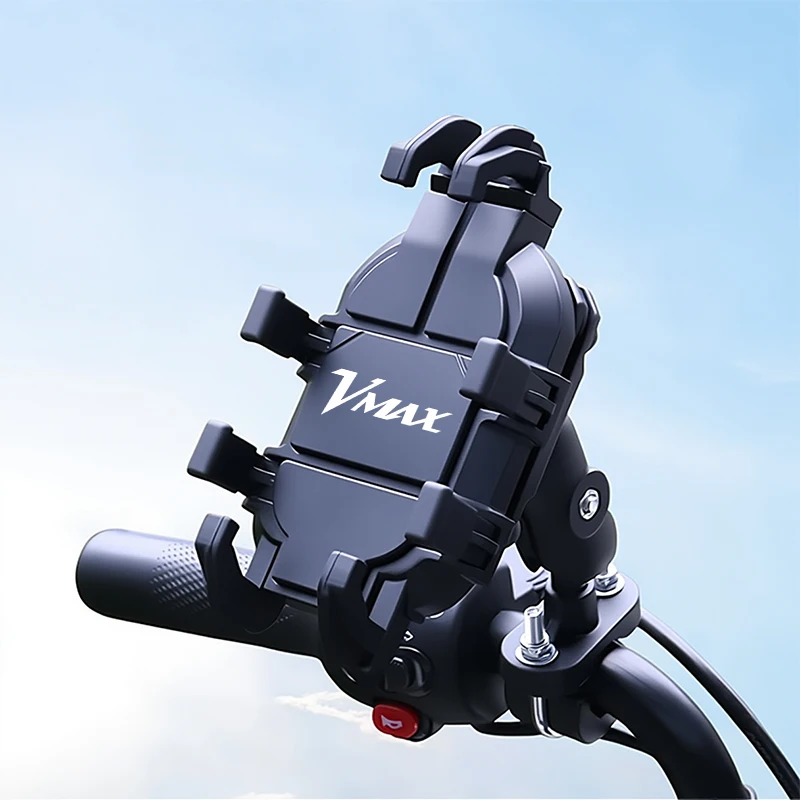 Mobile Phone Holder GPS Stand Bracket Motorcycle Accessories For VMAX NMAX 1200 XMAX125 XMAX 200 X-MAX250 400 TMAX Accessories