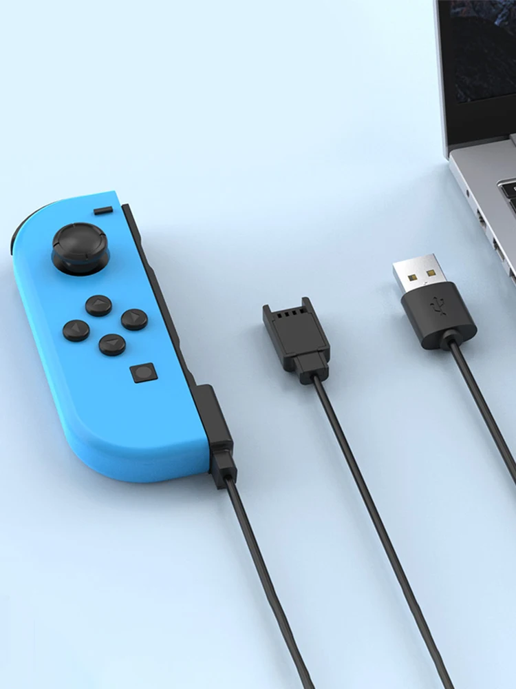USB Charger Cable for Joycon Controller 2 in 1 Travel Charging Cables Charging Cord for Switch Controller Charger - view 5