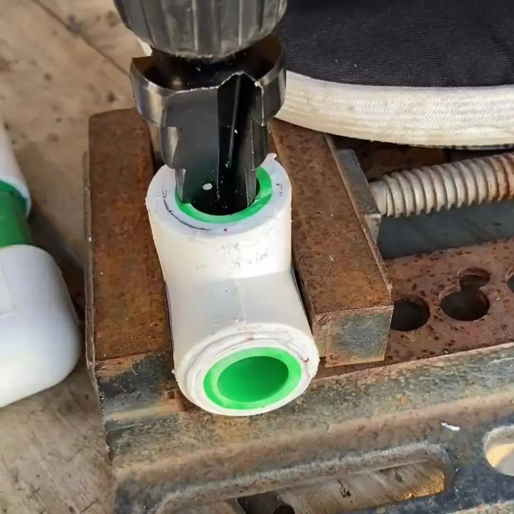 

1/2" 3/4" 1" PPR Lifting Stepped Drill Bit Hex Shank Reaming Water Pipe Expansion Drill Bit Alloy Steel High Hardness