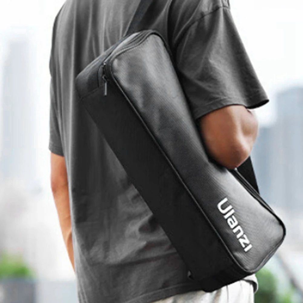 حقيبة حمل تروس AT-04 مع حقيبة تخزين بحزام كتف لحامل ثلاثي القوائم لاستوديو التصوير الفوتوغرافي في الميكروفون