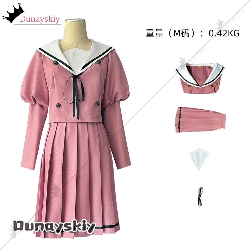 Anime The Fragrant Flower Blooms with Dignity Waguri Kaoruko Cosplay Costume Kaoruko School Uniform Wig Suit Disguise for Women