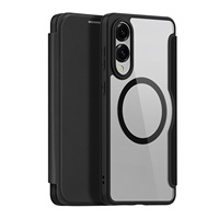 DUX DUCIS MagSafe Compatible Wallet Case For Samsung Galaxy S25 Plus S25 Ultra S25 Edge  Folio Leather Cover with Card Holder