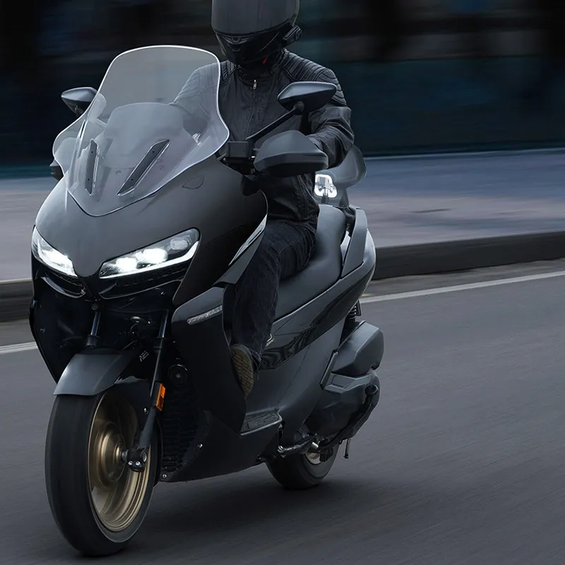 FOR Ergonomic Curved Lumbar Support Modified Passenger Backrest for Zontes 368K Scooter Seamless Fit Matching Original Vehicle