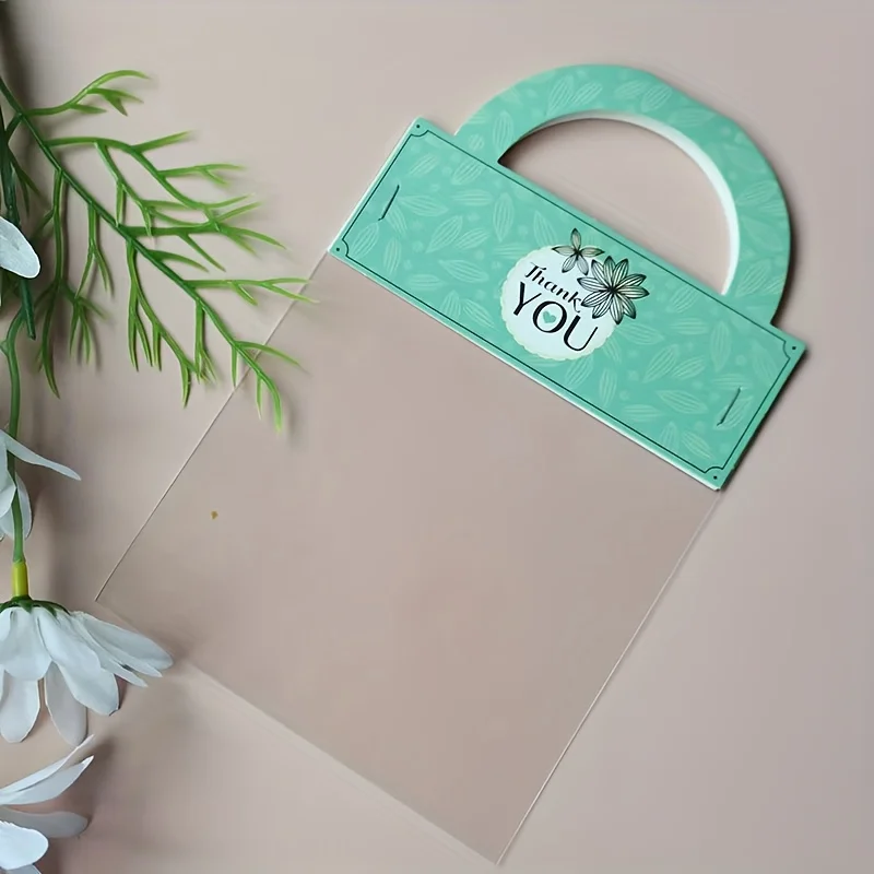 200 Stück florale und nummerierte faltbare Kopfkarten mit gestanzten Löchern – Schmuckherstellung, Präsentationstaschen, Halsketten, dekorative Verpackungen – Detail 5