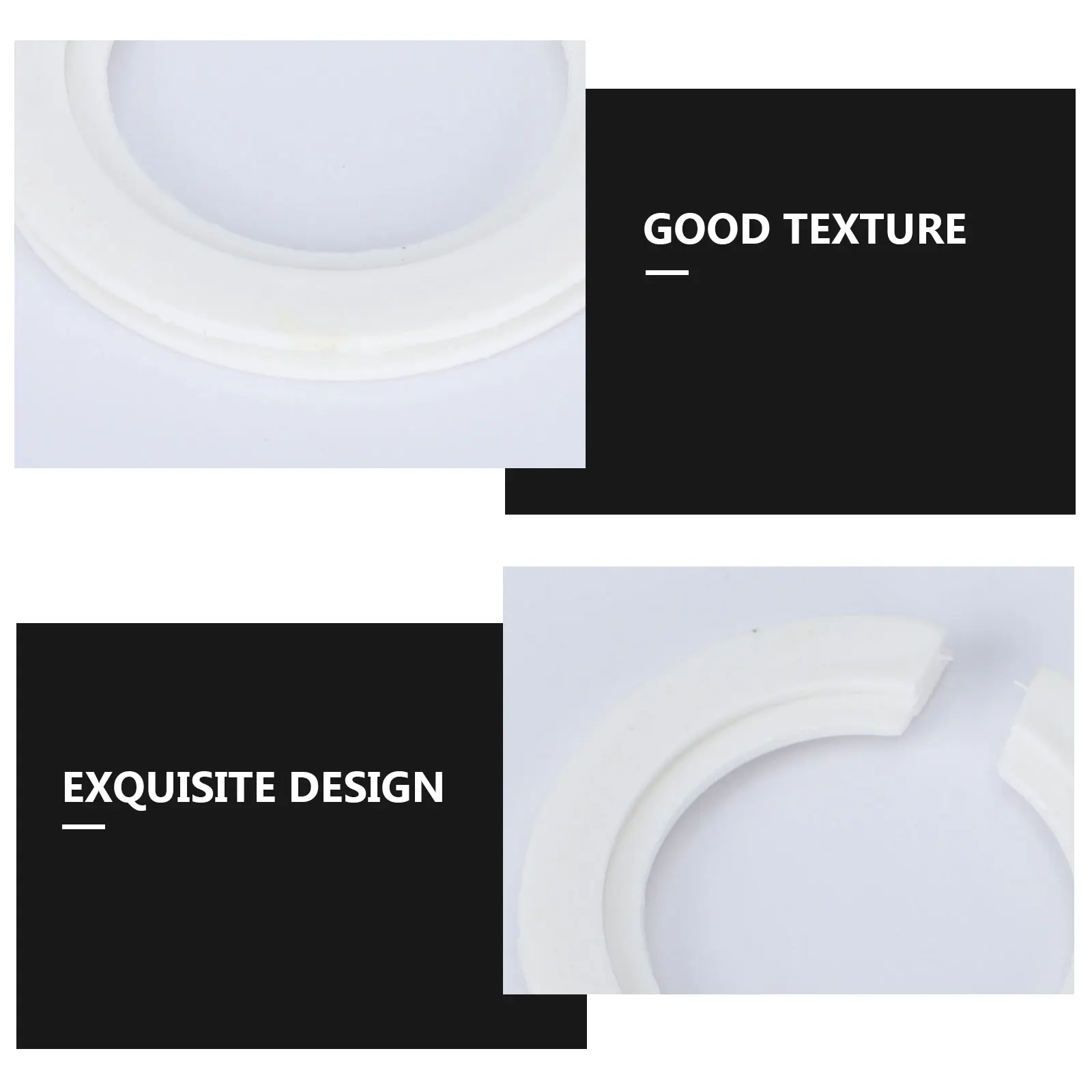 10 قطعة E27 دائم إلى E14 عاكس الضوء محولات البلاستيك الأبيض محول سهلة التركيب المنزل فندق مطعم ديكور غطاء مصباح حلقة