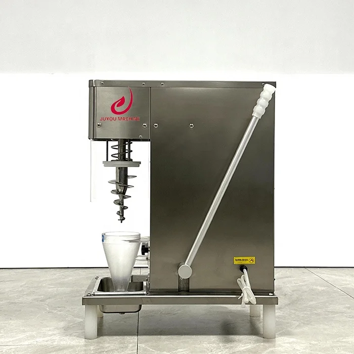 Mixed Flavor Ice Cream Machine Fresh Fruit Mixed Frozen Yogurt Ice Cream Machine